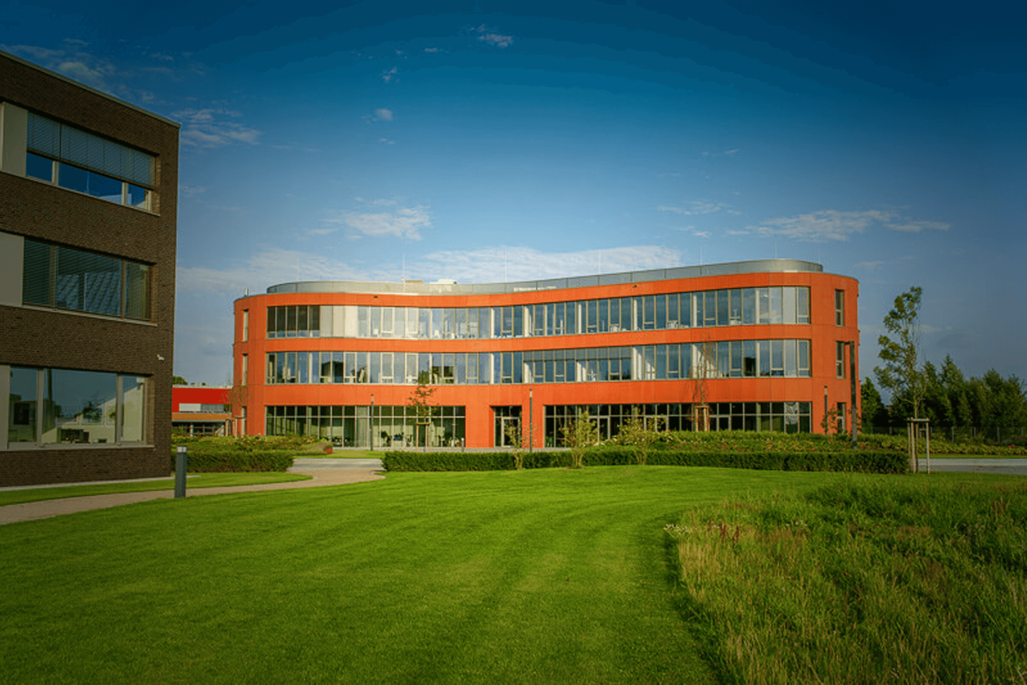 Picture of the d.velop central building on the d.velop campus