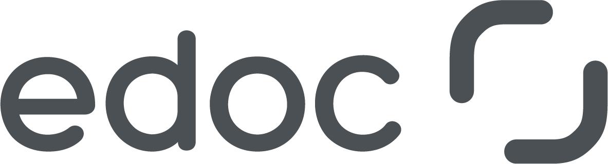 Illustration of the partner logo of edoc solutions ag