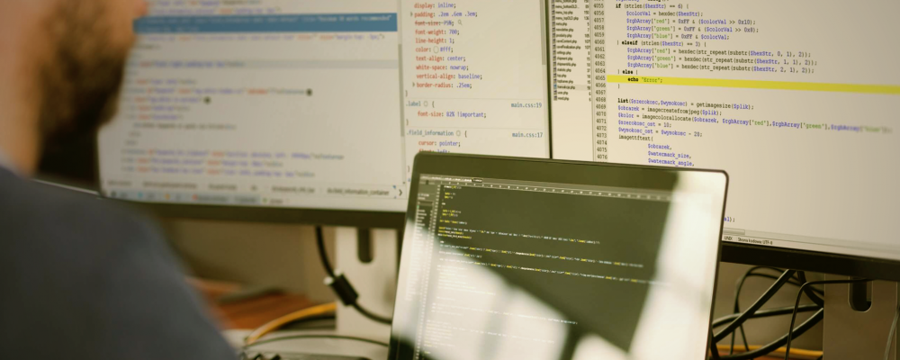 Mitarbeiter entwickelt Software bei Digital Life Sciences.