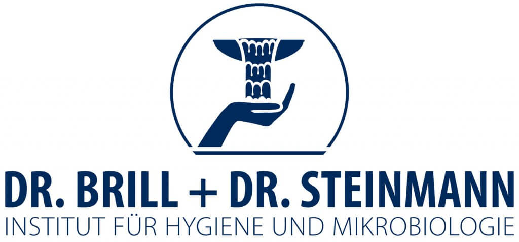 Display of the logo of Dr. Brill + Partner Institute for Hygiene and Microbiology