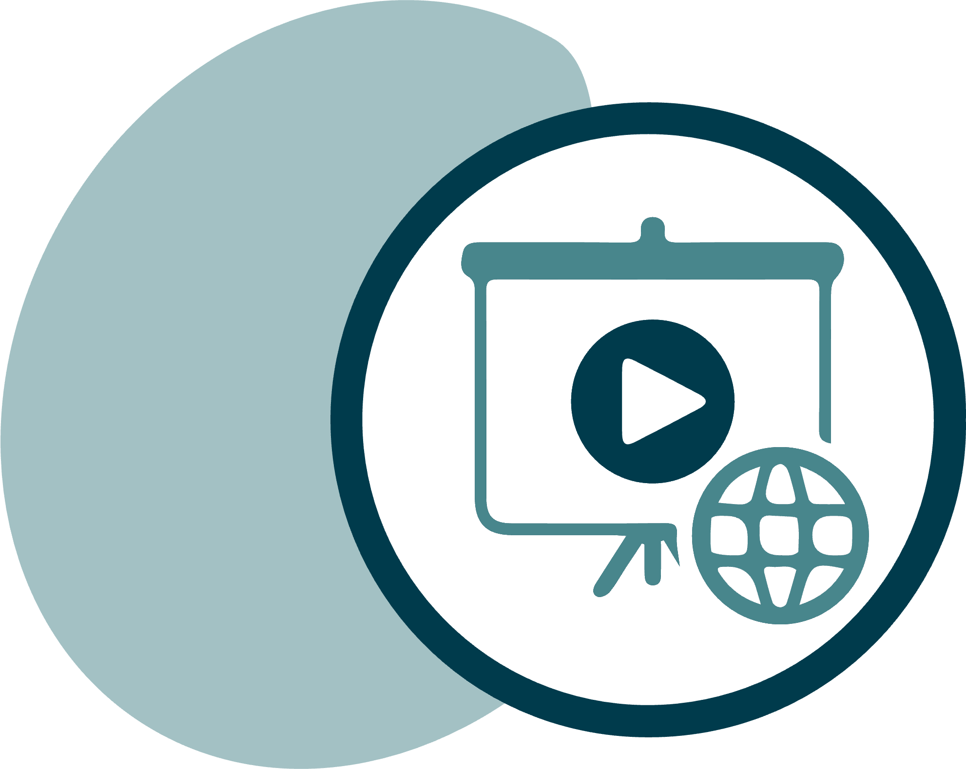 Emblem for the e-learning software solution