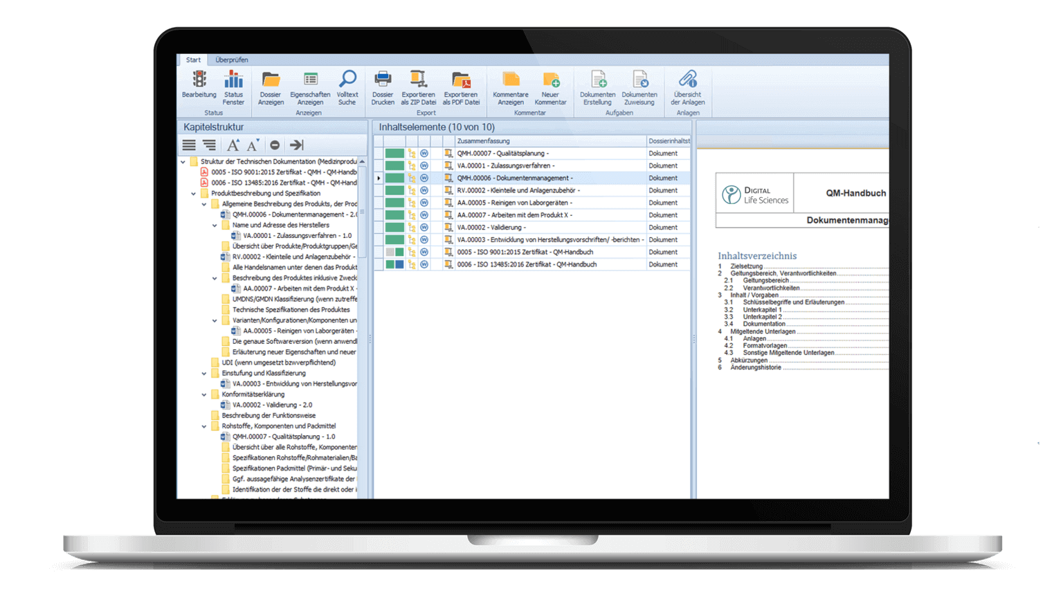 GxP-konforme Software  Dokumenten- & Qualittsmanagement