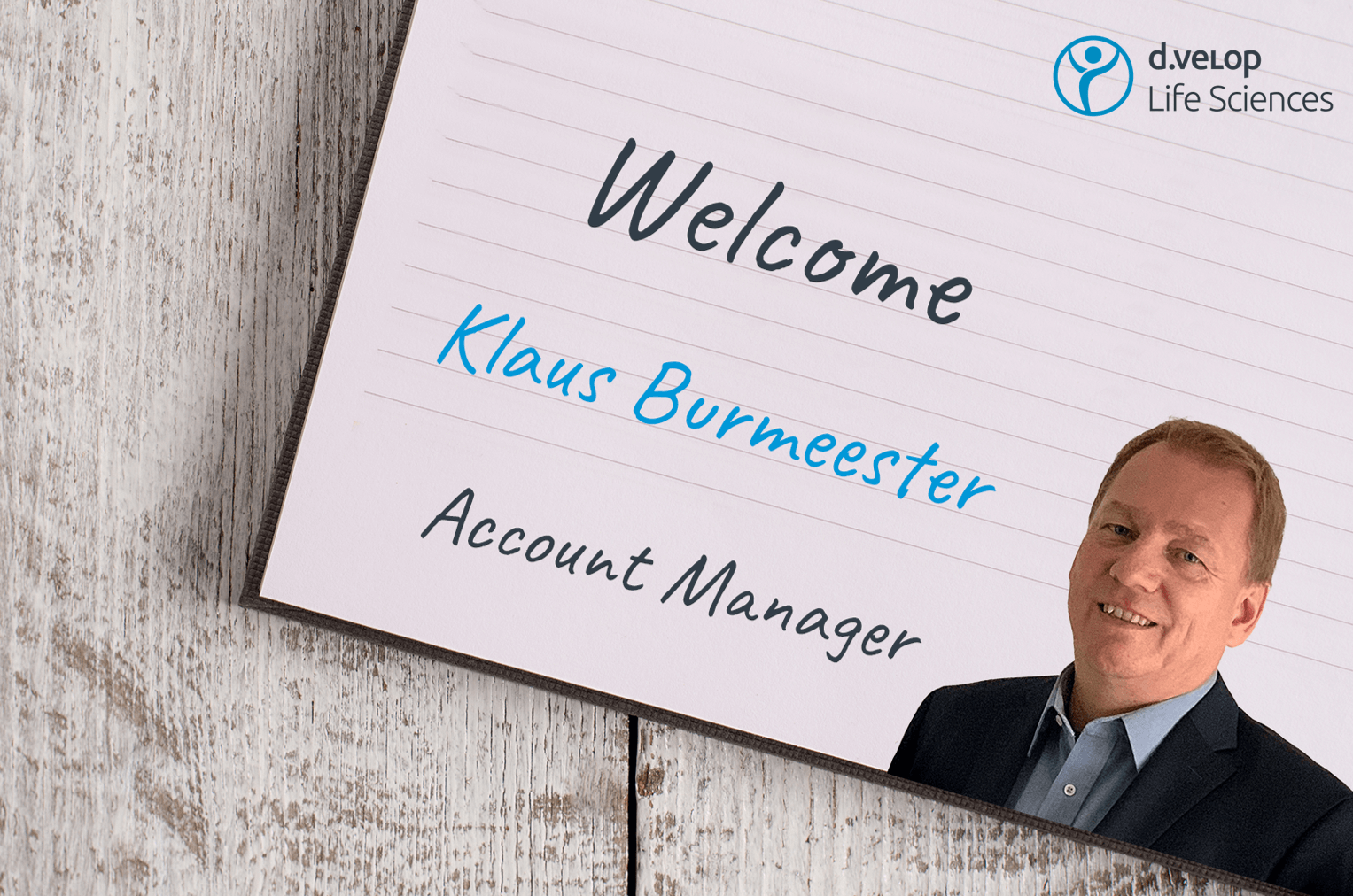 New sales representative of Digital Life Sciences - Klaus Burmeester