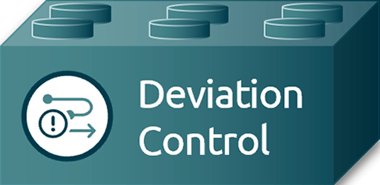 Abbildung der Kachel Deviation Control von unserem Dokumentenmanagementsystem