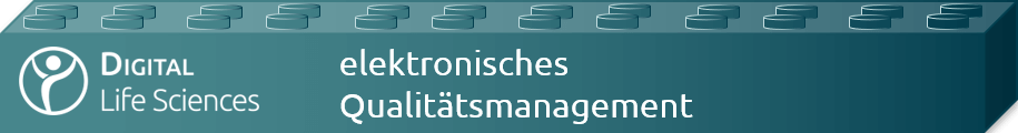 Abbildung der Kachel elektronisches Qualitätsmanagement von unserem Dokumentenmanagementsystem