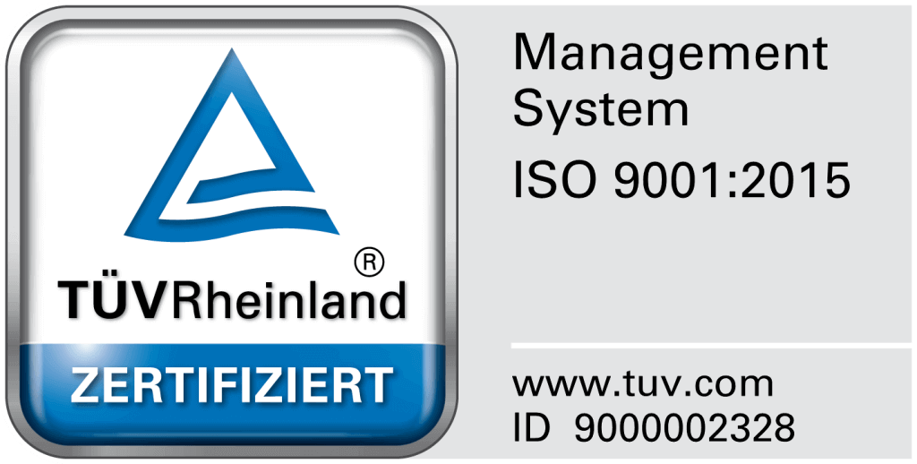 TÜVRheinland Signet Management System ISO 9001:2015 mit der ID von Digital Life Sciences