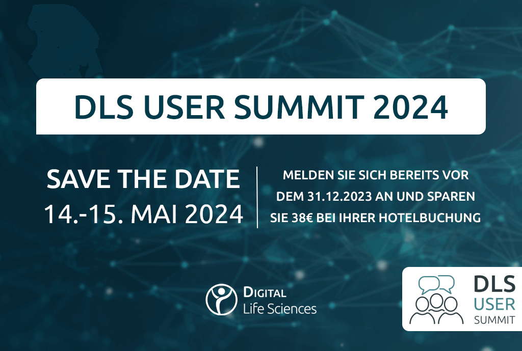 DLS User Summit 2024 Save the Date » Digital Life Sciences