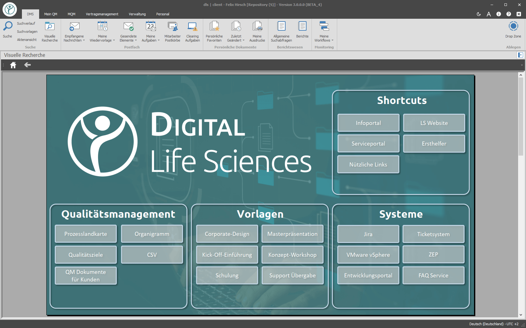 QM software for your document & quality management » DLS