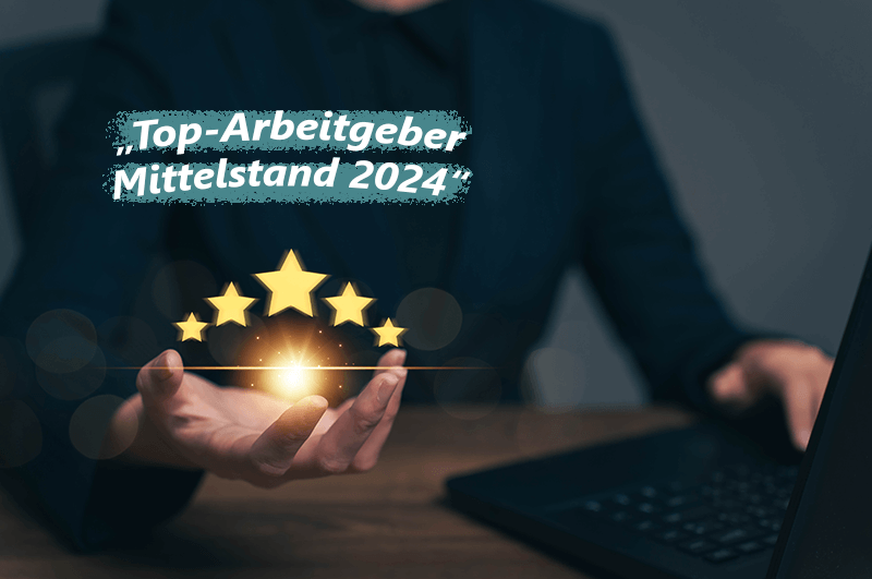 Auszeichnung als Top-Arbeitgeber Mittelstand 2024