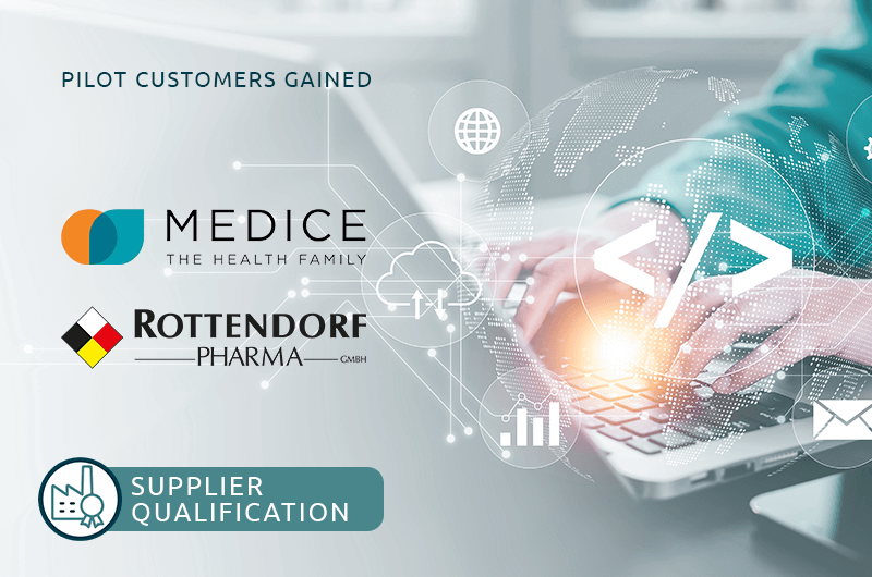 MEDICE and Rottendorf as pilot customers — software for supplier qualification