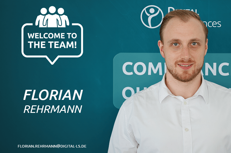 Welcome - Florian Rehrmann starts as Account Manager at Digital Life Sciences