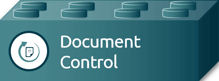 Illustration of the document control tile from our document management system