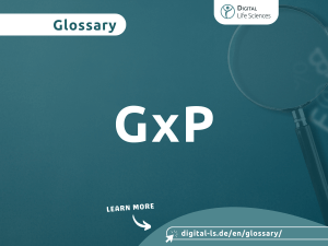 Glossary contribution on the topic of GxP