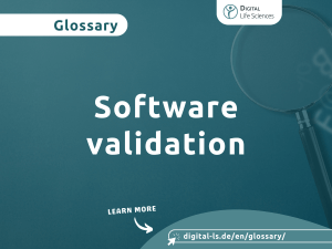 Glossary contribution on the topic of software validation