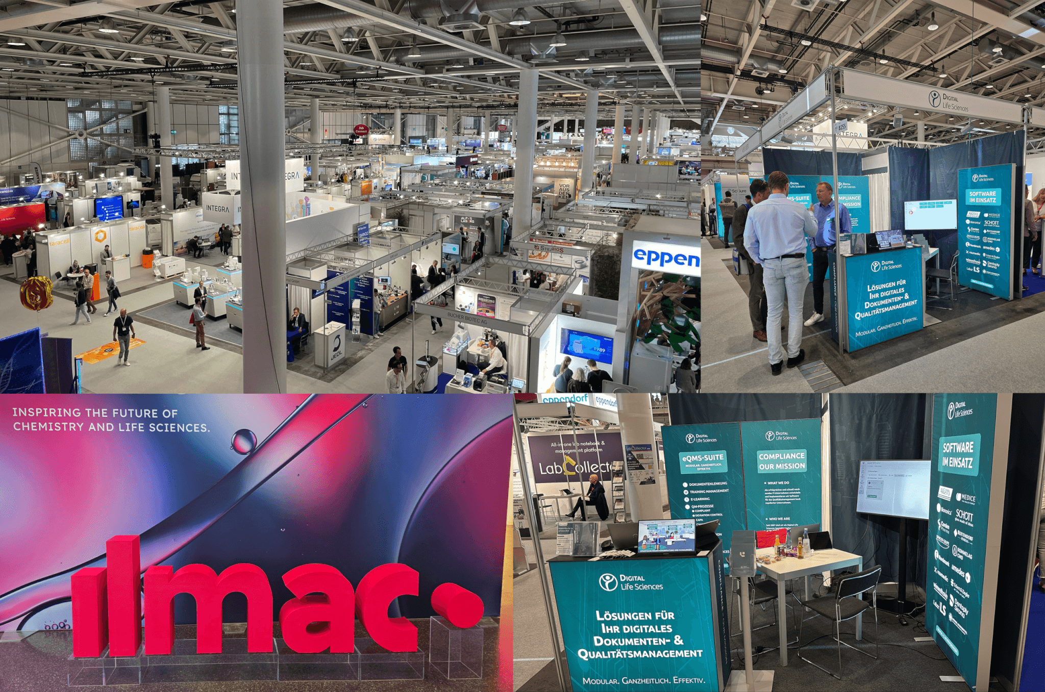 Successful trade fair participation at ILMAC 2025