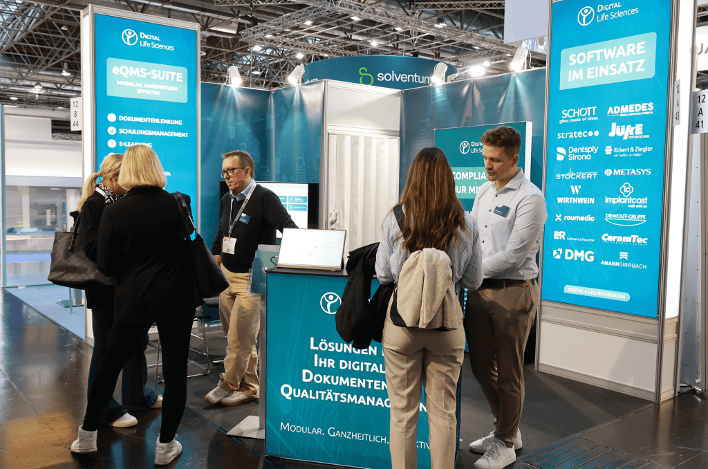 Ein inspirierender Messeauftritt Digital Life Sciences auf der MEDICA