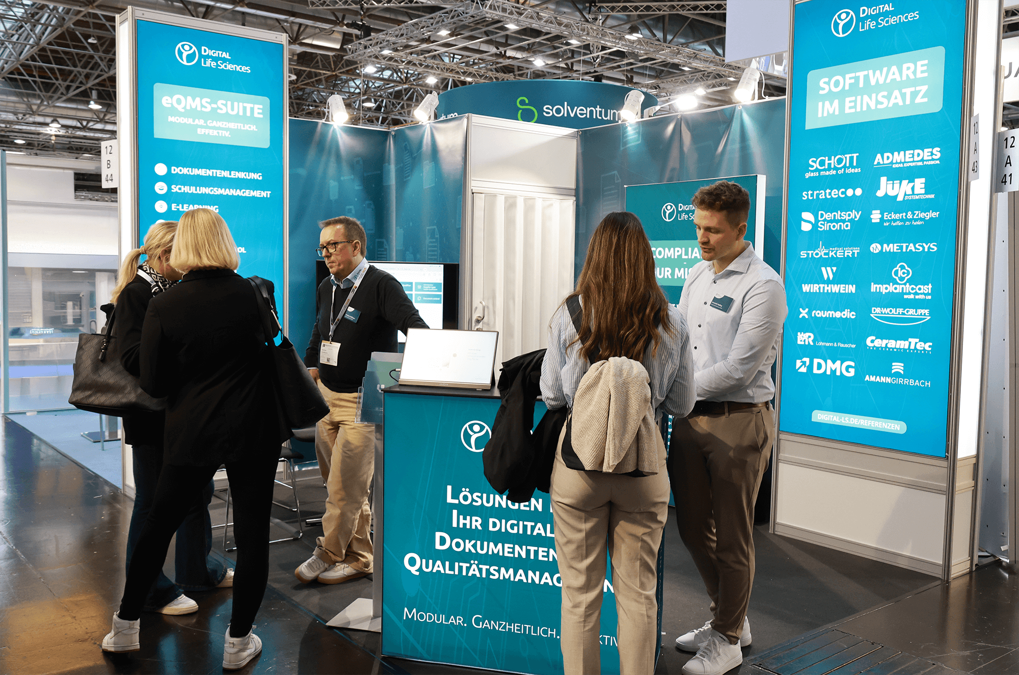 An inspiring trade fair appearance of Digital Life Sciences at MEDICA