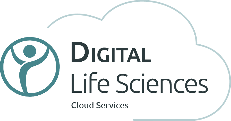 Darstellung des Logos von Digital Life Sciences Cloud Services