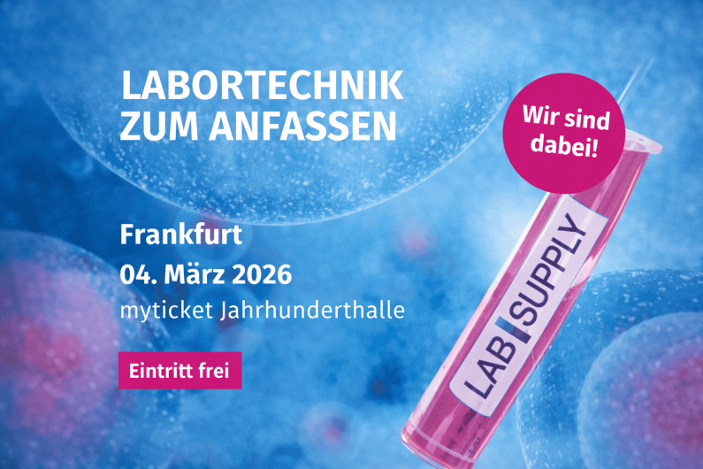 Digital Life Sciences auf der LAB-SUPPLY 2025 in Münster