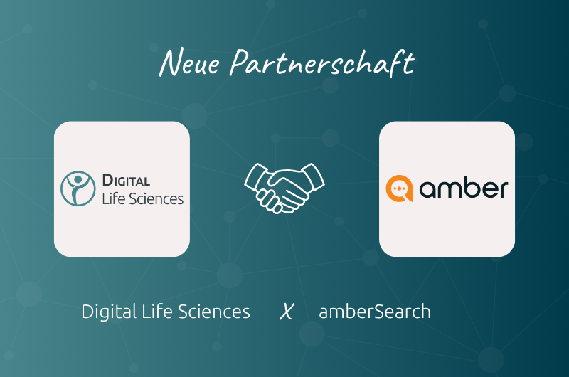 Neue Partnerschaft: Digital Life Sciences und amberSearch